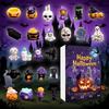Halloween Figurine Advent Horror Season Advent Countdown Calendar 24 Days Resin Spooky Figurine For Halloween Desktop Windowsill
