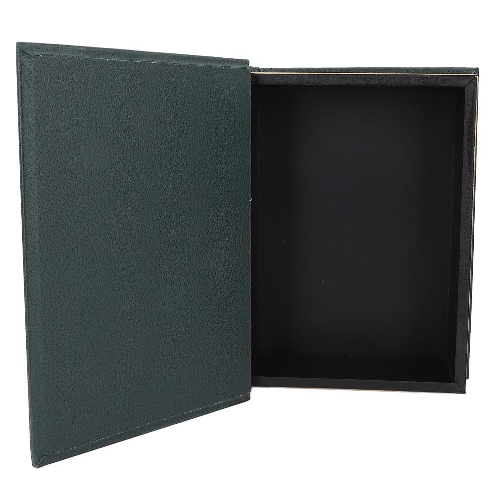 Leather Texture Faux Book Box Book Shaped Book Shaped Storage Box Photography Prop