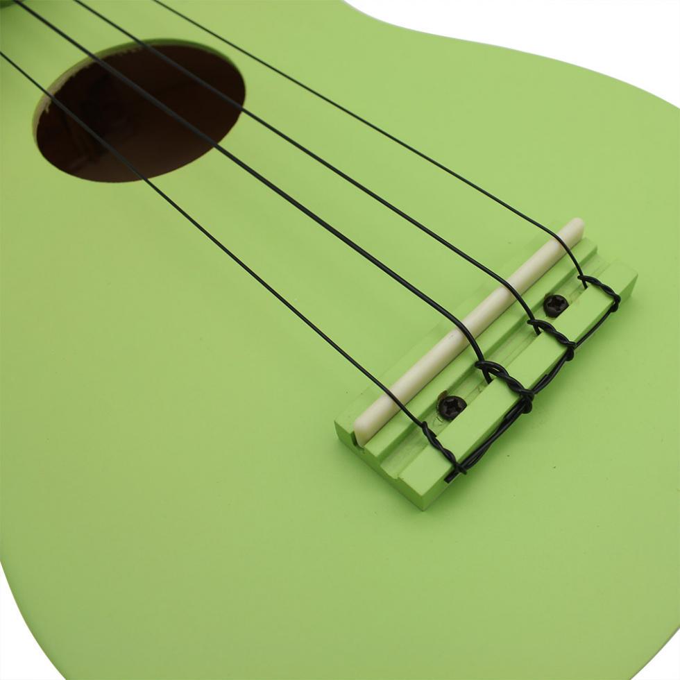 IRIN 21 Inch Soprano Basswood Pure Color Professional Ukelele 4 Strings Pure Tone Musical Instrument