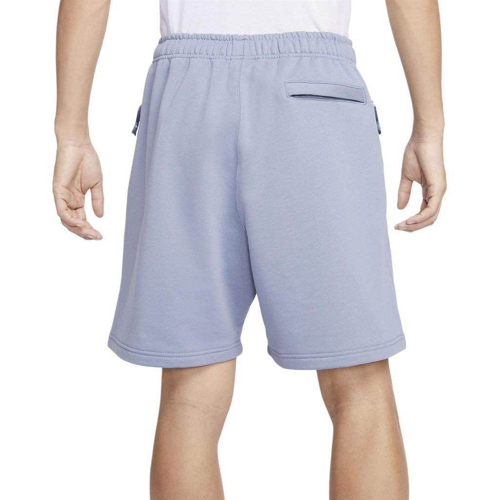 Nike Logo Print Elastic High Waist Loose Casual Shorts Men Shorts Light-Blue DX0818-493