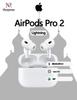 Apple Наушники AirPods Pro 2, Bluetooth, разъем Lightning, белые.
