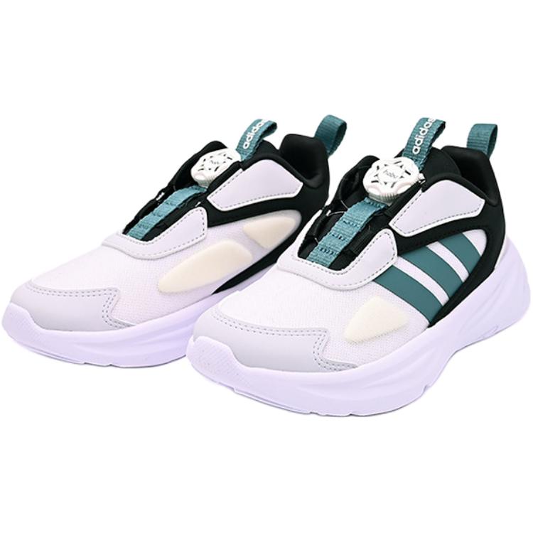 adidas Ткань из искусственной ПУ кожи BOA Удобные Модные Тренд Нескользящие Износостойкие Низкие Кроссовки Детские Кроссовки HP3624