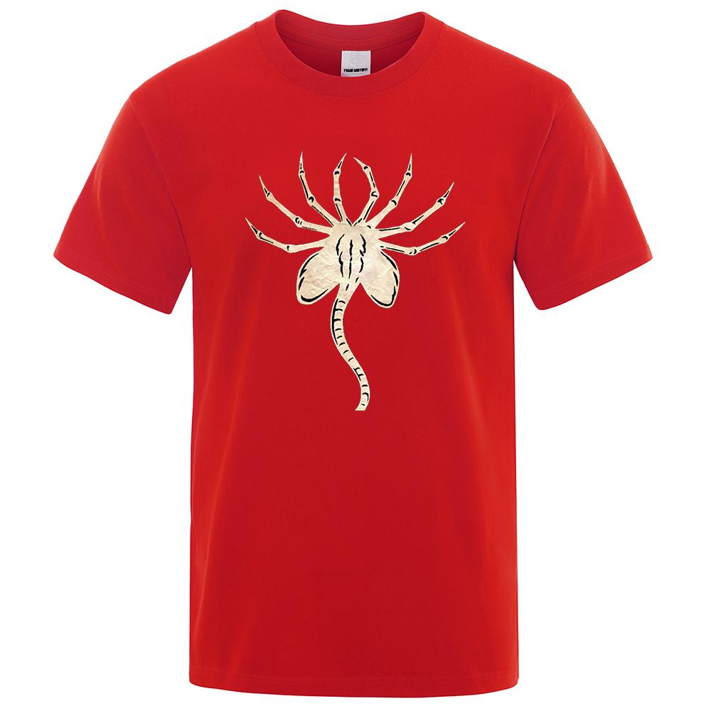 Смешные футболки Alien Man, модные свободные брендовые футболки, летние дышащие удобные хлопковые футболки с коротким рукавом, одежда