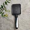 Pressure Filtered Shower Head with Handheld 3 Spray Modes Booster Technology Powerful Rain Large Square Showerhead for
