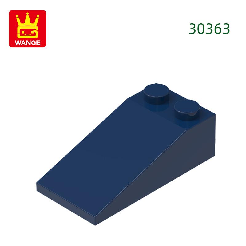 Нетоксичный 62 шт./лот 30363 Скат 18 2x4 отверстия Наклонный 2 ряда Кирпичик Moc Цветные Аксессуары Совместимые с Кирпичиками DIY Детская Игрушка