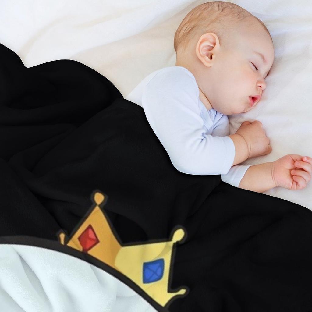 Плед King Boo Спальный мешок Мягкий плюшевый плед в клетку для дивана Роскошные пледы
