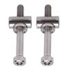 2pcs M5x40mm Ti Alloy Bike Seat Post Fixing Bolts Bike Seatpost Screws Cycling Accessories for Bike