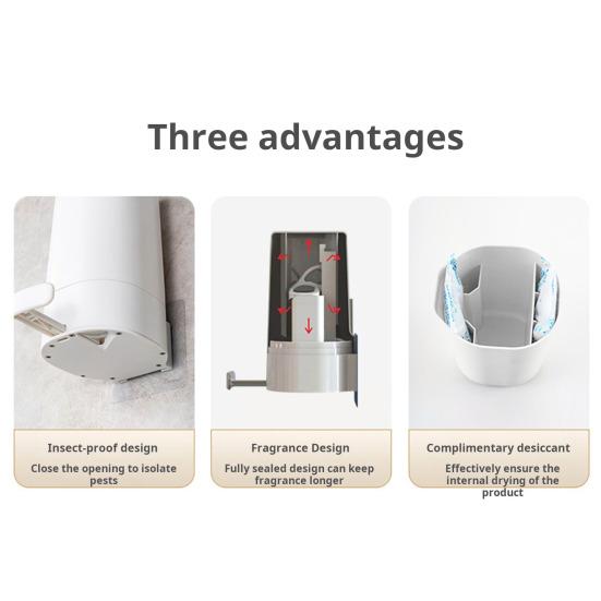 Настенный дозатор мыла для душа, простая установка, влагостойкий контейнер для мыла с крышкой, регулируемая мыльница