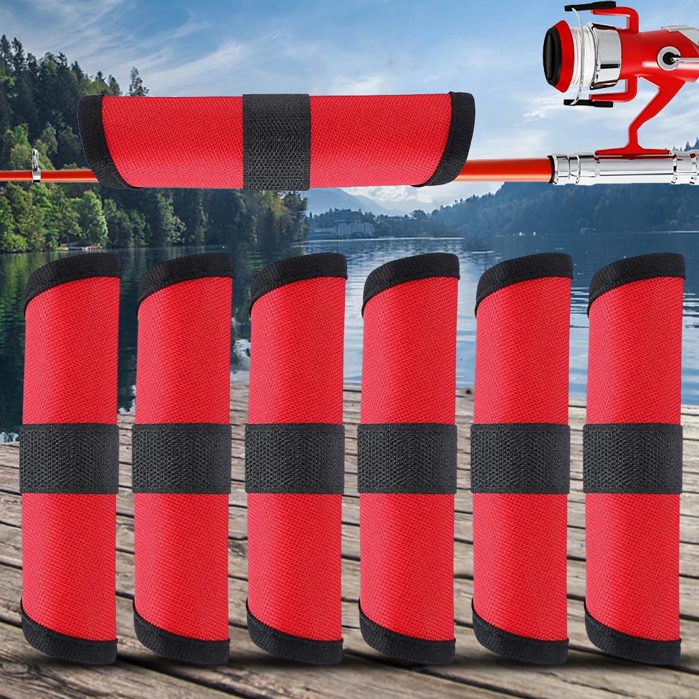 6 Pack Lure Covers Fishing Bait Covers Lure Hook Covers Lure Guard To Keep Fishermen Fishing Safe for Fishing Rod