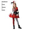 It Clown Themed Childrens Costume Dress With Polyester Fabric For Halloween Party And Festival