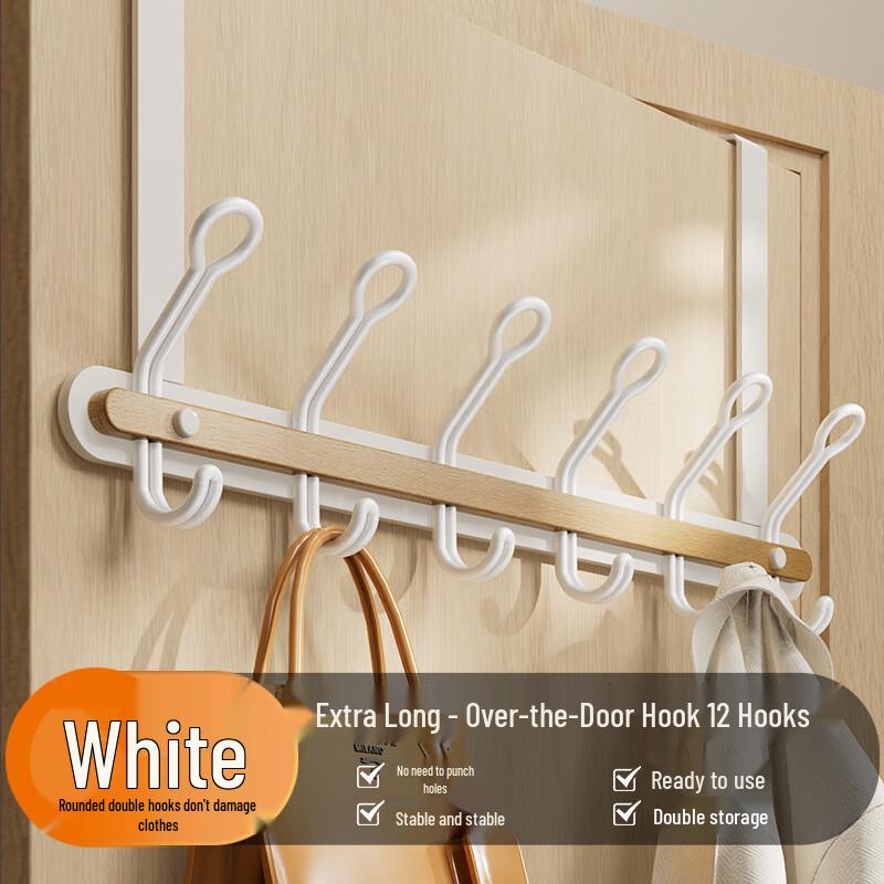 Over-the-Door 12-Hook Clothes Hanger