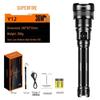 SupFire Y12 High-Power Rechargeable LED Flashlight