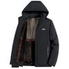 Cotton Jacket for Men, Graphene and Plush Thick Cotton Jacket, Men's Business Detachable Hat Jacket