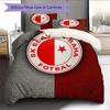 SK Slavia Prague Pattern Bedding Quilt Set  Home Decoration  Gift (1 * duvet cover + 2 * pillowcase  without core)