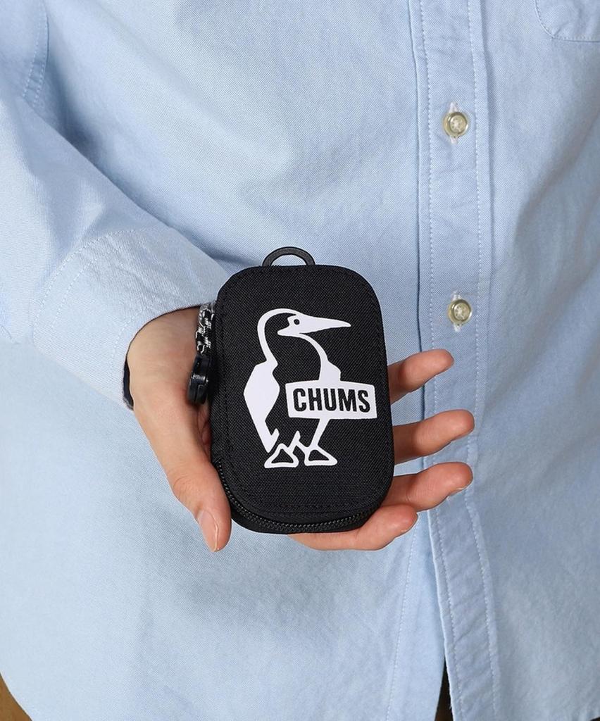 Чехол для ключей Recycle Oval Key Zip Case Pink [Chums] Мужской