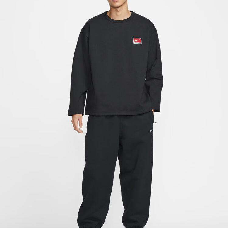 Nike Мужская футболка с длинным рукавом и круглым вырезом M Nl Средний вес IF1340-010