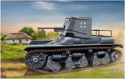 Hobby Boss 1/35 Серия боевых машин Немецкая 3,7-см самоходная противотанковая установка 35R(е) Пластиковая сборная модель 83895