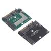 Half Height Msata Mini Pcie Ssd To 2.5'' Sata3 6.0Gps Adapter Converter Card