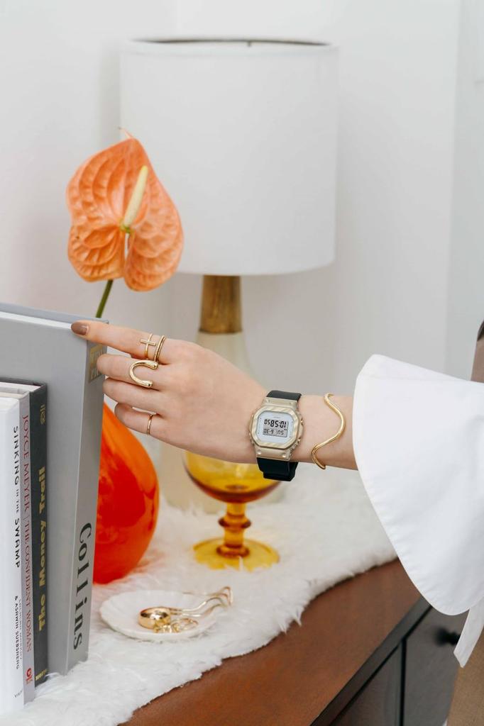 Женские часы Casio G-Shock GM-S5600BC-1JF, черные (Официальный японский продукт)