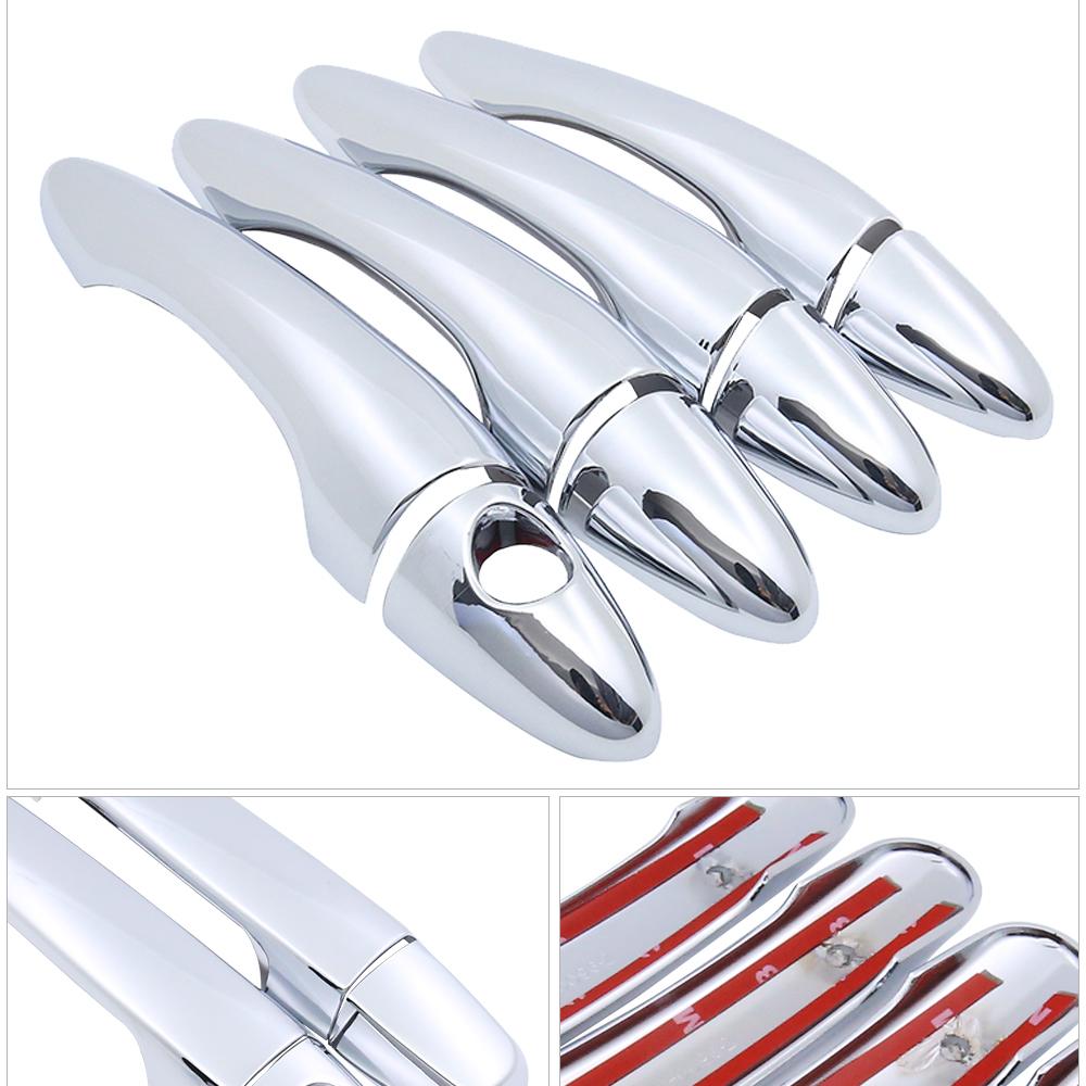 Хромированная крышка дверной ручки для KIA Sportage MK3 SL 2011 2012 2013 2014 2015, внешняя отделка, защелка, наклейки на автомобильную крышку, аксессуары