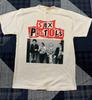 Футболка унисекс белого цвета полного размера с изображением группы Sex Pistols