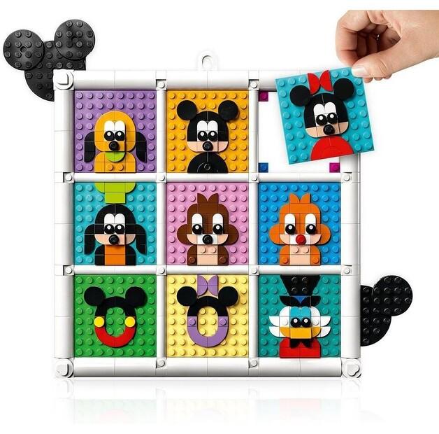 LEGO Disney 43221 100 лет культовых диснеевских мультфильмов