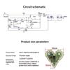 DIY Heart Shape Breathing Lamp Kit LED Circuit Board 4V 6V Electronic Solder Assembly for Electronics Student Project