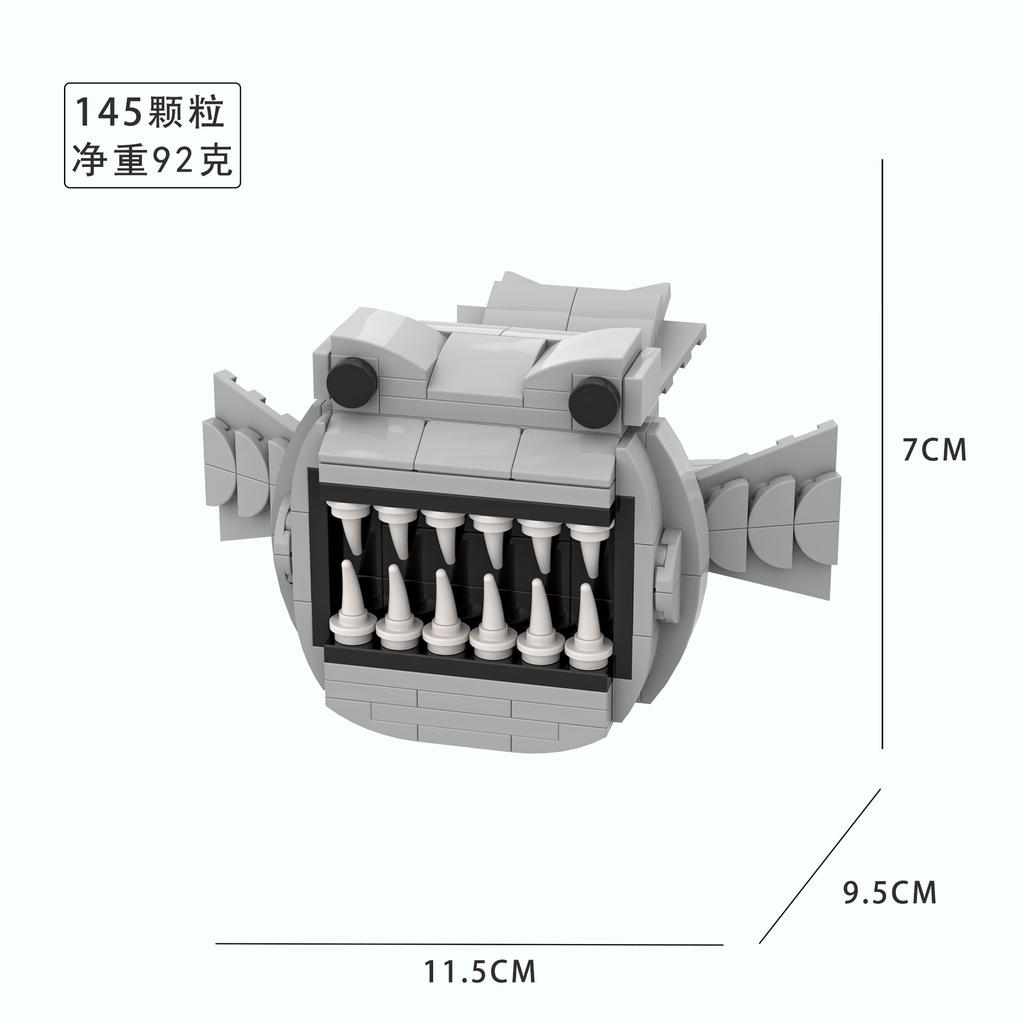 Zoonomaly Игрушка-фигурка Zoonomaly Zoo Blocks Набор блоков Zoonomaly Фигурка из игры ужасов Zoonomaly Кирпичный Страж Кот Коала Монстр Животные Строительство