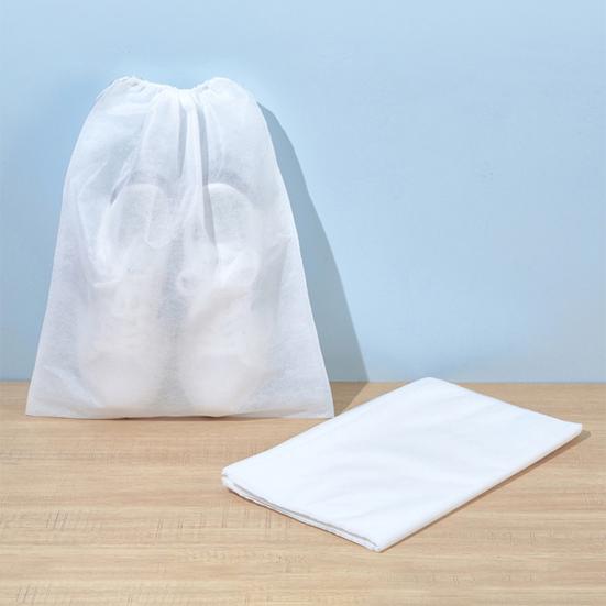 10 шт./пакет, пылезащитный мешок для сушки обуви на шнурке, нетканый материал, практичный грязезащитный чехол для сушки обуви для дома