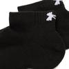 Under Armour Дышащие Повседневные Тренировочные Носки для Бега 3 Пары Унисекс носки Черные 1386312-001