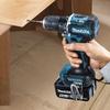 Makita Rechargeable Vibratory Driver Drill 18V6Ah with 2 and Case HP487DRGX Blue Batteries, Charger,