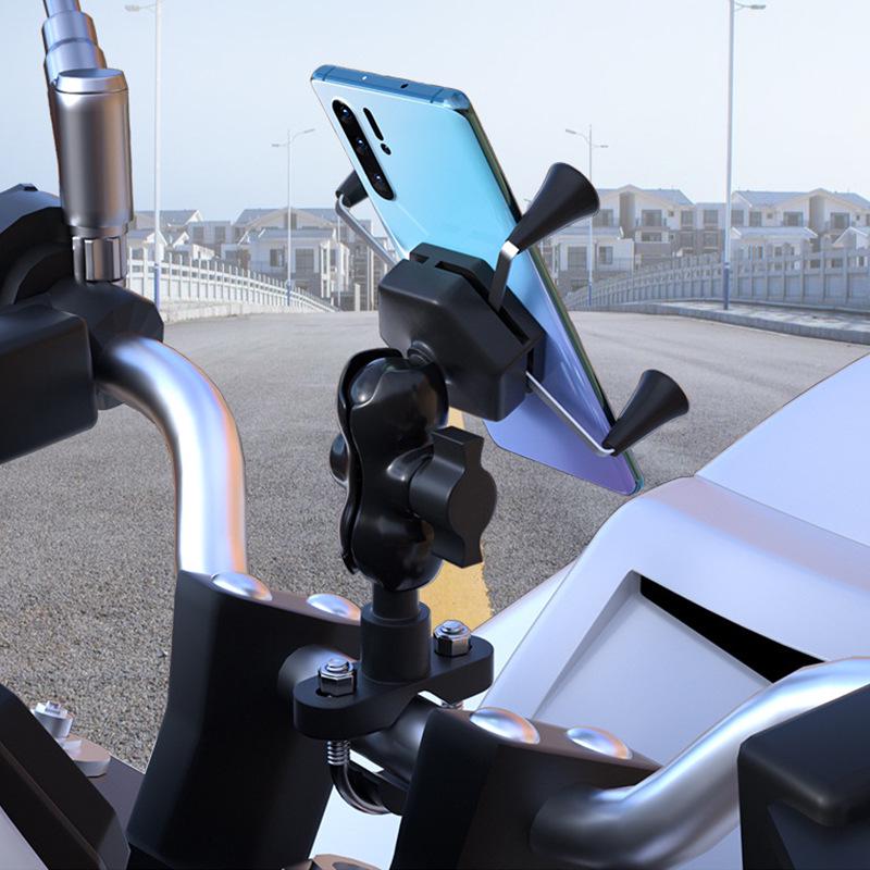 Крепление на руль Мотоциклетный держатель для телефона для устройств 3,5-6,5 дюймов