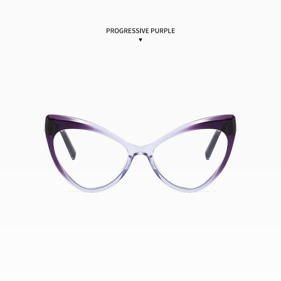 Оправа для очков «кошачий глаз» большого размера