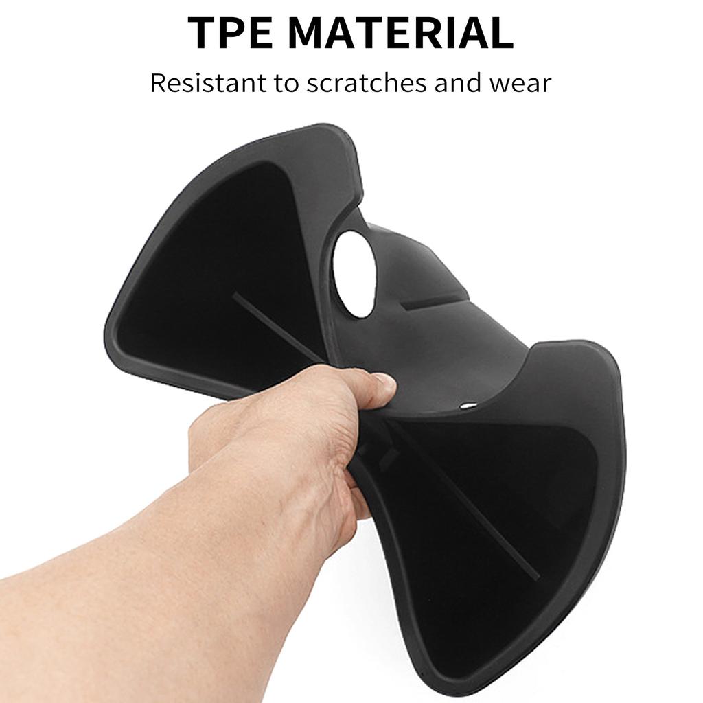 Замена органайзера задней центральной консоли для Tesla Model Y, ящик для хранения на заднем сиденье из TPE, второй ряд