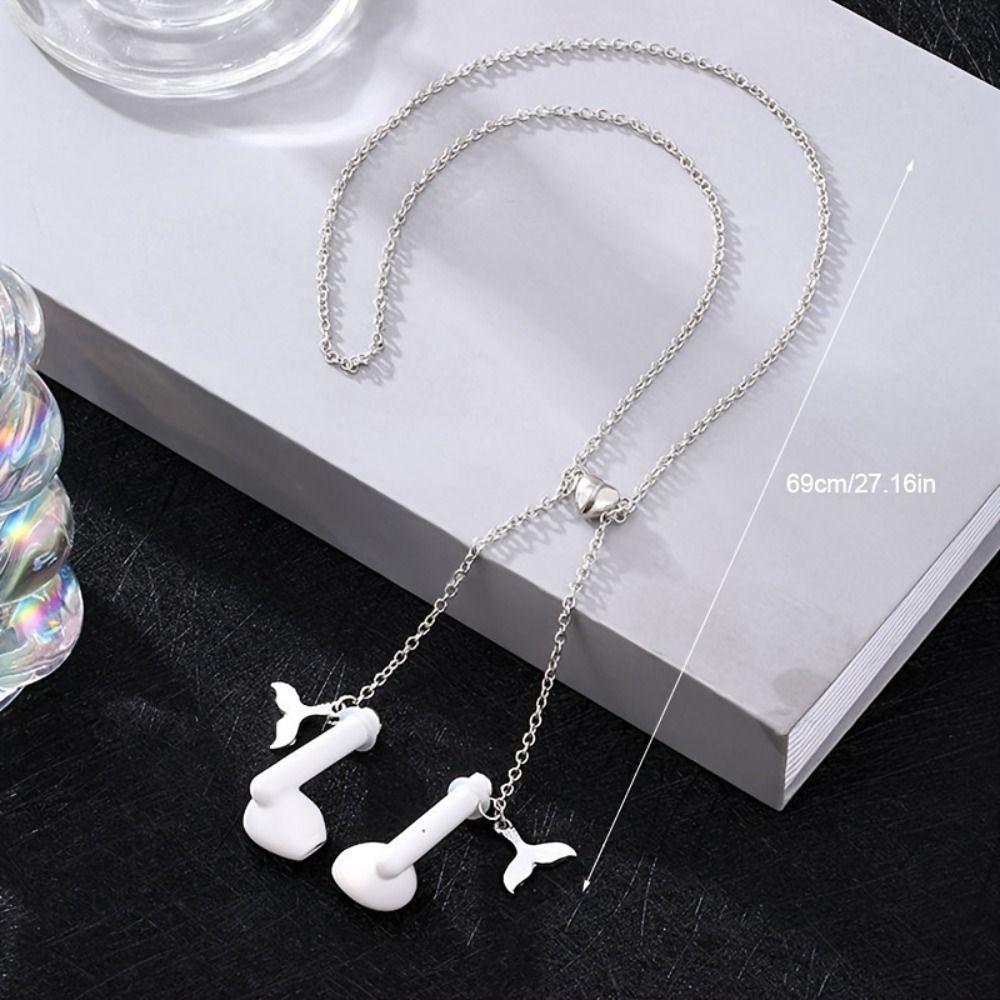 Держатель клипсы Starfish анти-потеря наушники цепь Whale Tail наушники ожерелье беспроводные наушники