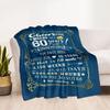 1pc Happy 60th Birthday Celebration blanket Soft and Warm for Sofa Office Camping Travel Livingroom Great Gift for Friends and Family Comfortable