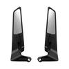 2Pcs 360-Degree Rotating Wind Wing Side Mirrors Motorcycle Rear View Mirrors Versatile Compatibility Adjustable Shatterproof