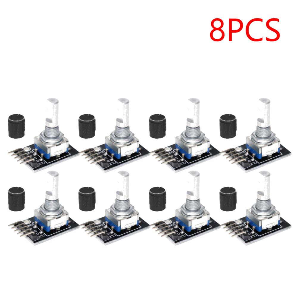 HW-040 Модуль переключателя поворотного энкодера 360 градусов 5 В Модуль поворотного энкодера с колпачком-ручкой Датчик-кирпичик Плата для разработки