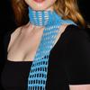 Eireve CROCHET LONG SCARF (TURKISHBLUE)