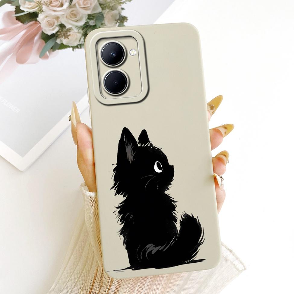 Чехол для Realme RMX3630 Чехол для Realme 10 4G Силиконовый Роскошный Модный Крутой Кавайный Милый Расписной Корпус Для Real me 10 4G