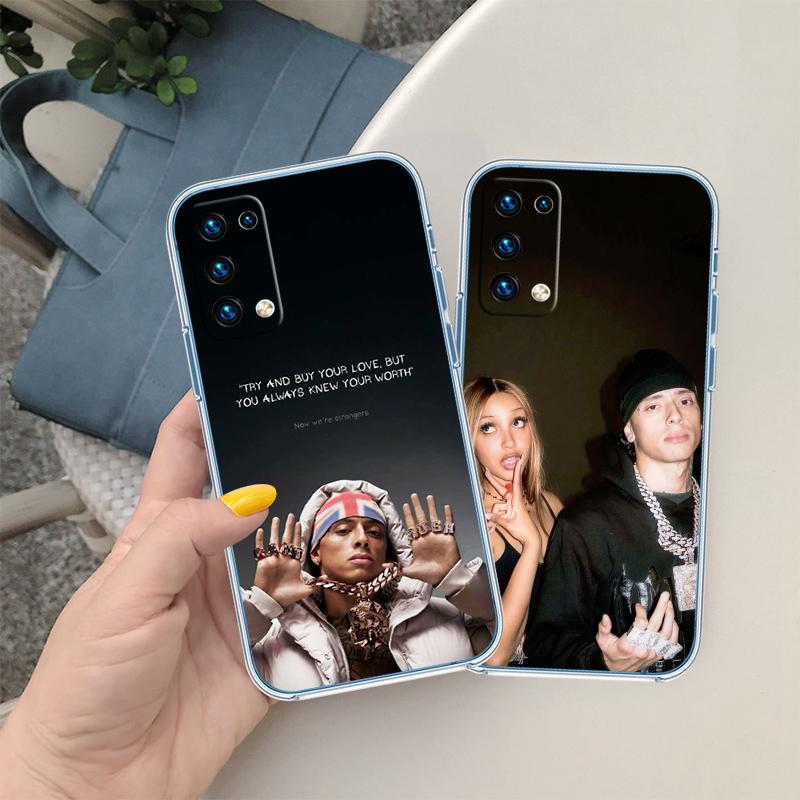 RP16 central cee Transparent Phone Case for Samsung Galaxy A04 A04S A14 A23 A34 A54 M23 M33 M52 M53