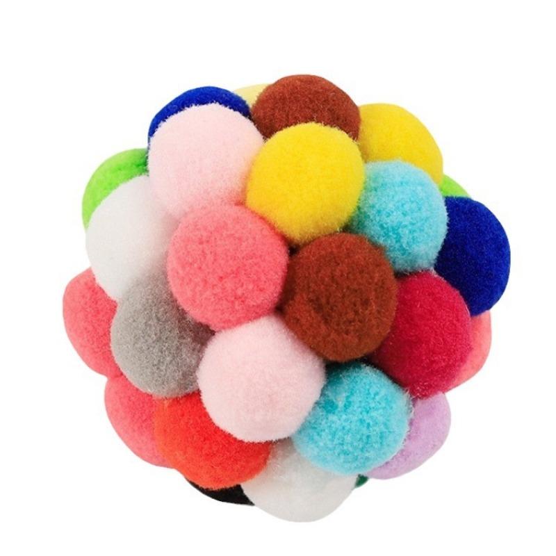The Plush Sound-making Ball Is A Soft, Fun and Scratch-resistant Plush Ball for Cats To Make Sounds and Enjoy Themselves