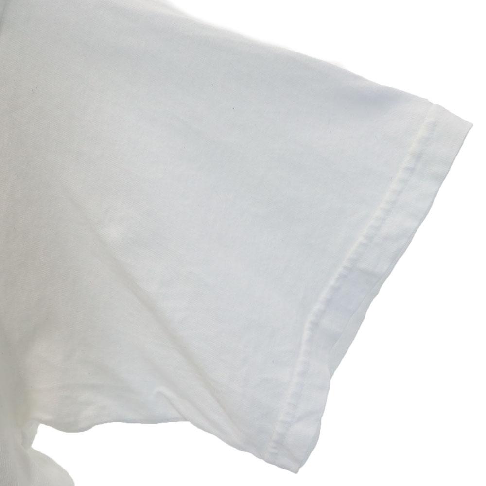 tultex Футболка с принтом '90-х, с коротким рукавом, XL, белая, система, старая винтажная, мужская, б/у