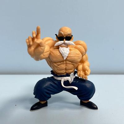 Dragon Ball Goten Saiyan Turtle Hermit Teacher Аниме Фигурка Мода Одежда Скейтборд Мышечная Модель Настольный Орнамент