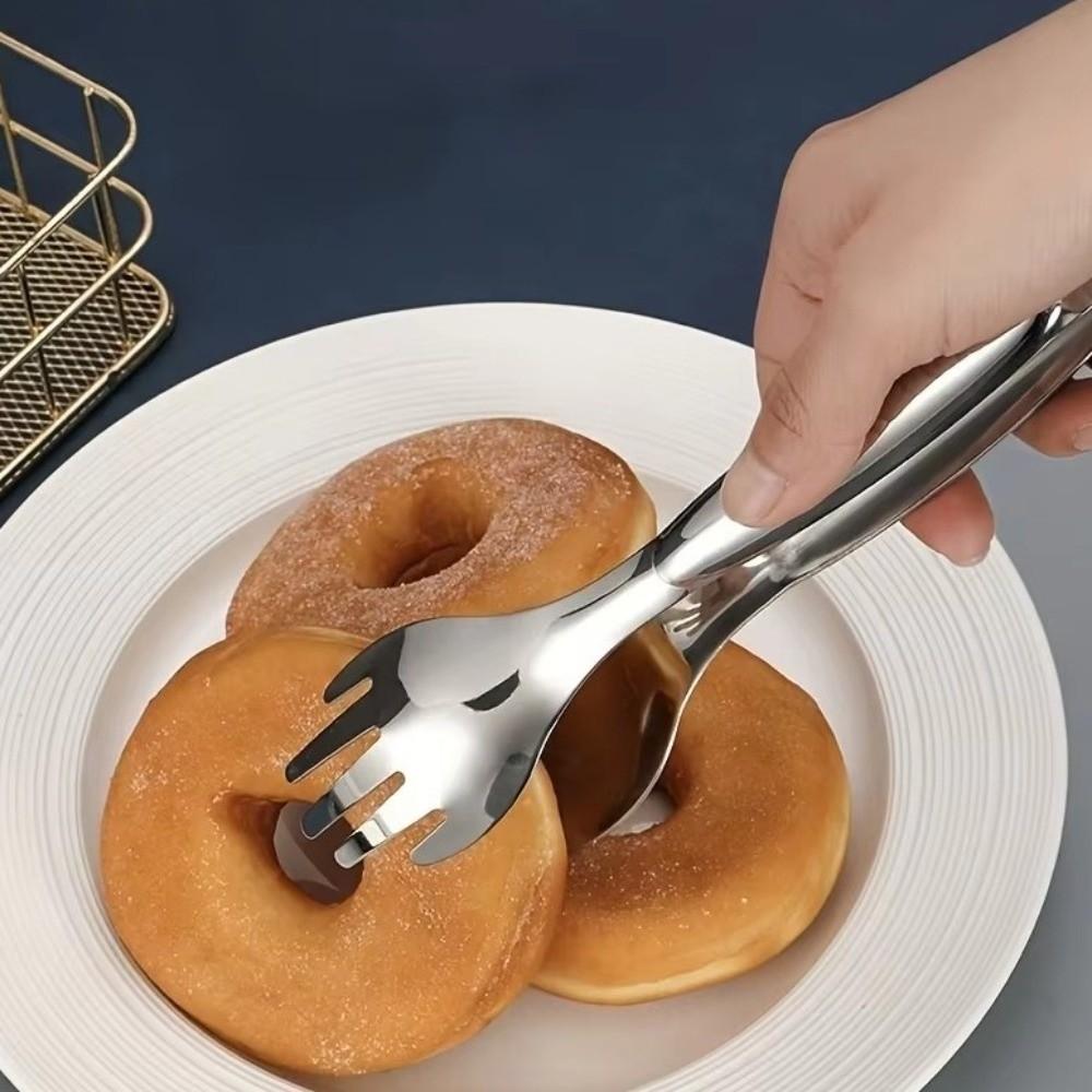Multi-function Grill Tongs Heat-Resistant Barbecue Tongs Professional Food Tongs BBQ Cooking