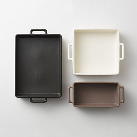 Kamoshika Dogu Store Grill Plate Square In Japan Ceramic Plate Gratin Dish Pie Dish Oven Plate Cocotte Grill Plate Grill Pot Grill Dish Earthen Pot