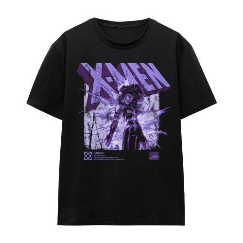 Marvel Unisex Adult X-Men Jean Grey Infographic T-Shirt
