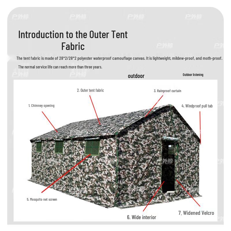 Outdoor Whale Cooking Tent Accessories