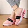 Slip-On Women'S Walking Sandals,Breathable Mesh Casual Shoes Breathable With Arch Support Knit Shoes Thickened Soft Sole
