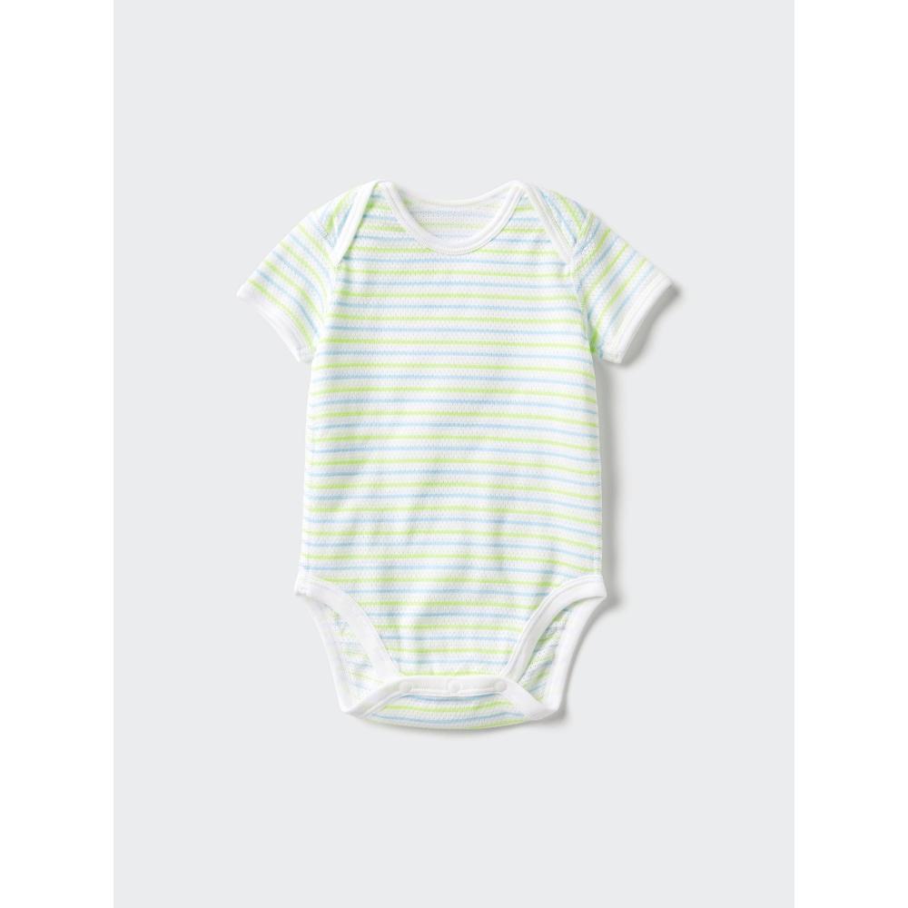 Uniqlo Японский хлопковый сетчатый боди